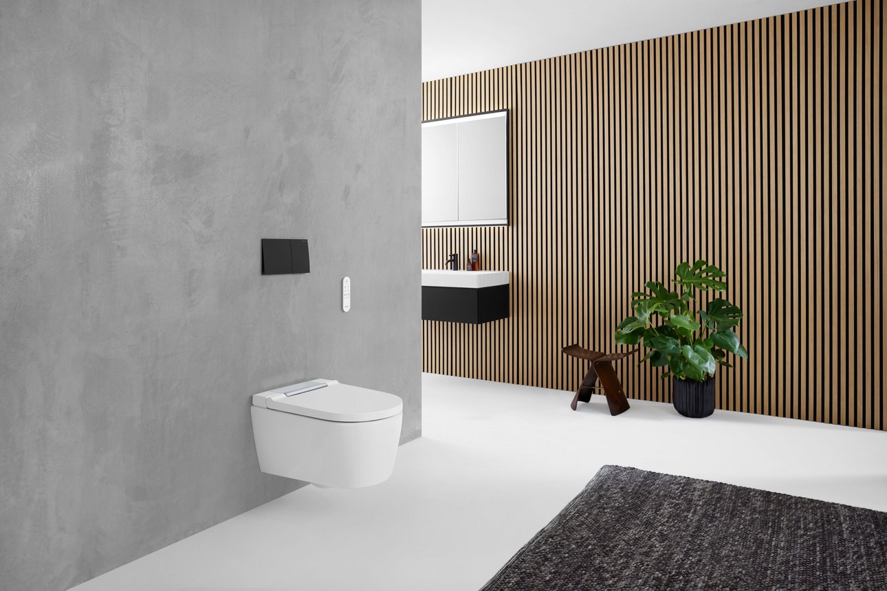 Dusch-WC Geberit AcquaClean Sela Remote Control